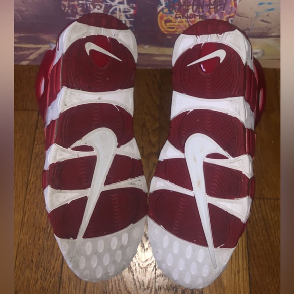 Nike Air More Uptempo ‘White Red’ - Picture 4 of 5